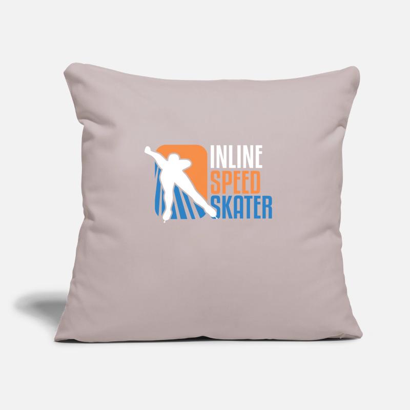 Inline Speed Skater Roller Skates Rollerblading Sofa pillow with filling 45cm x 45cm