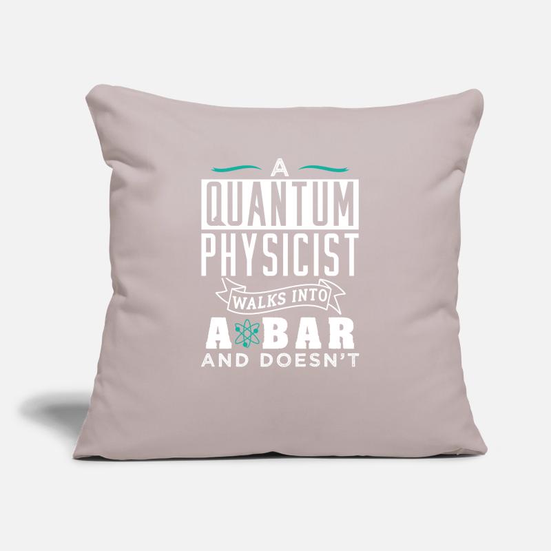 Physics Quantum Physicist Gift Sofa pillow with filling 45cm x 45cm