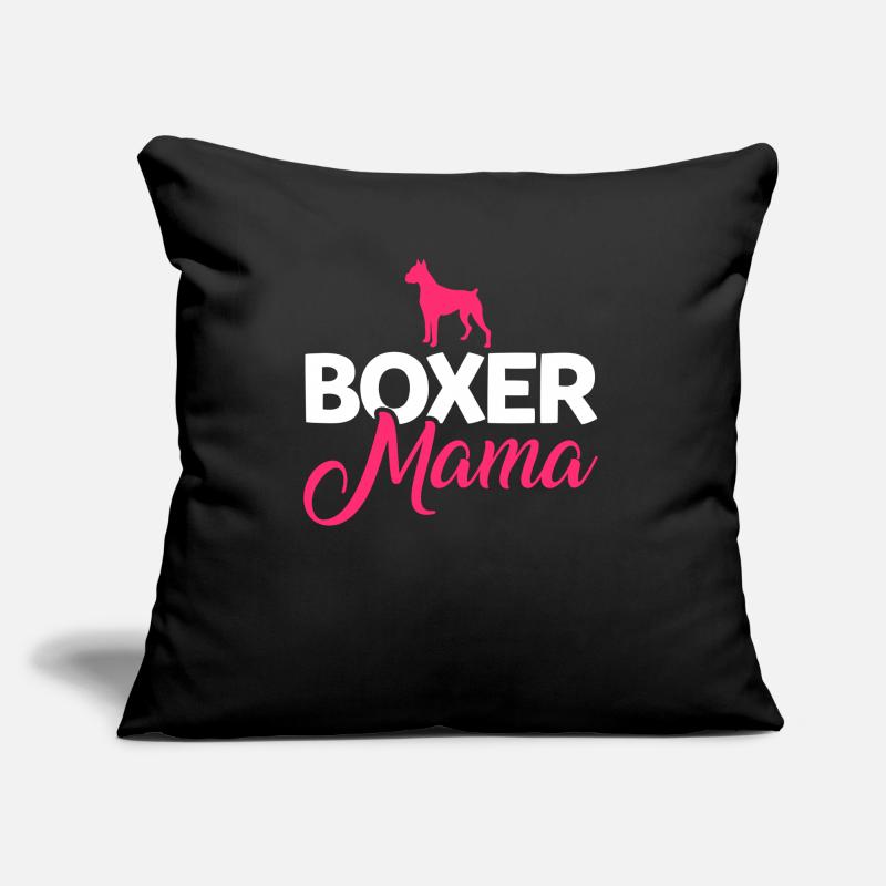 Boxer Hunde Mama Mutter Muttertag Geschenk Sofakissen mit Füllung 45 x 45 cm
