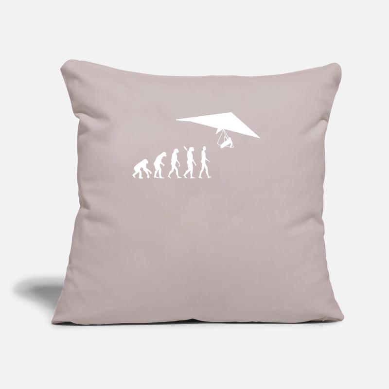 Hang Glider Evolution Hang Glider Tandem Flight Sofa pillow with filling 45cm x 45cm