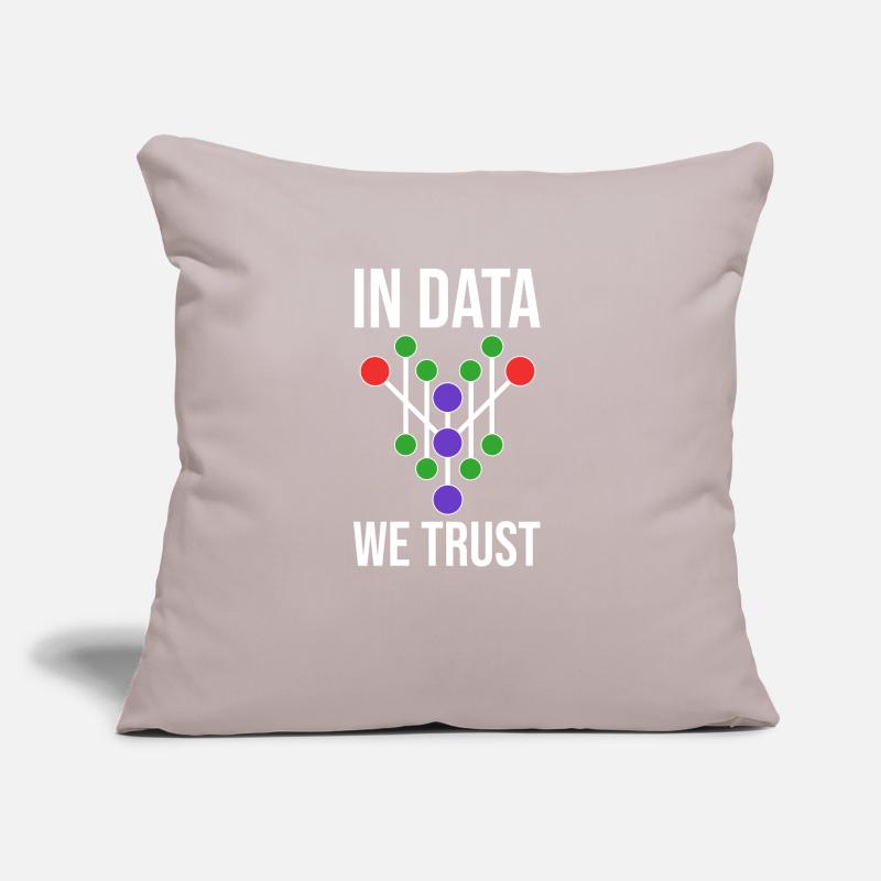 Data Science Analyst Data Scientist Coussin et housse de 45 x 45 cm
