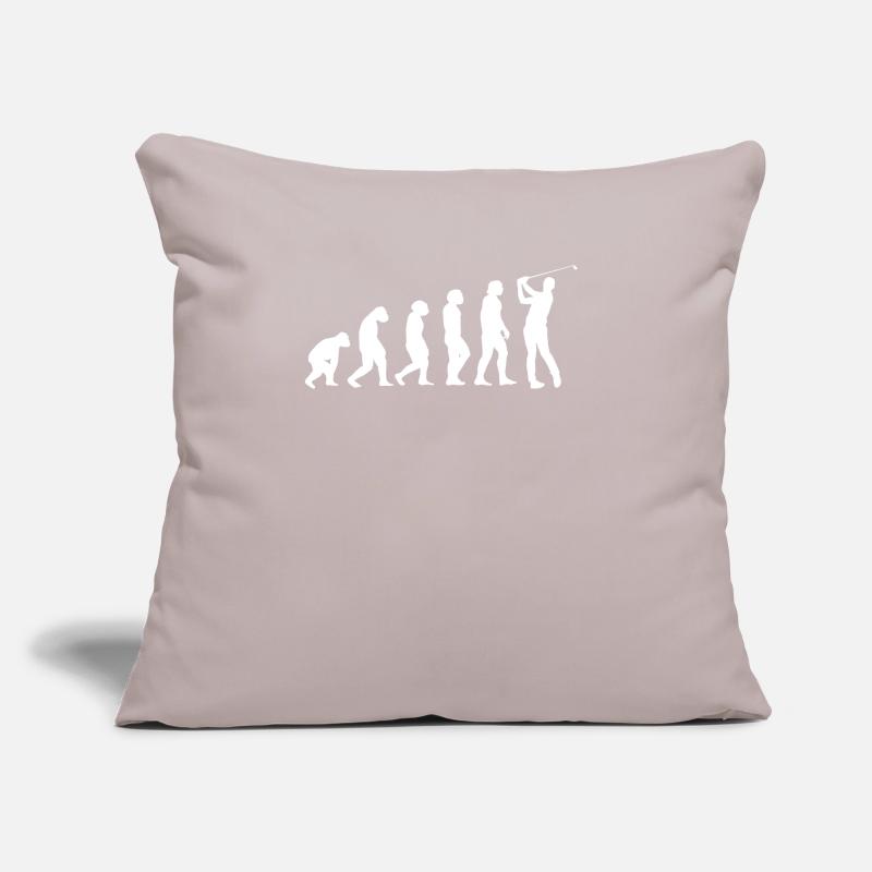 Evolution golf evolution golf player Sofa pillow with filling 45cm x 45cm