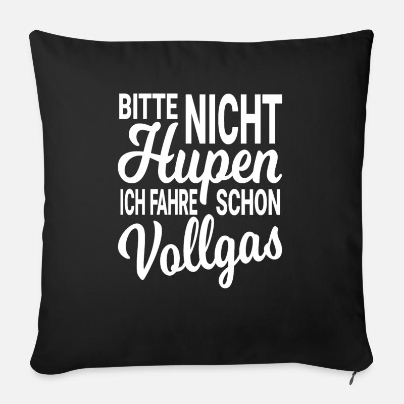 Moped Mopeds Mofa Roller Zweirad Mokick Biker - Sofakissen mit Füllung 45 x 45 cm - Schwarz
