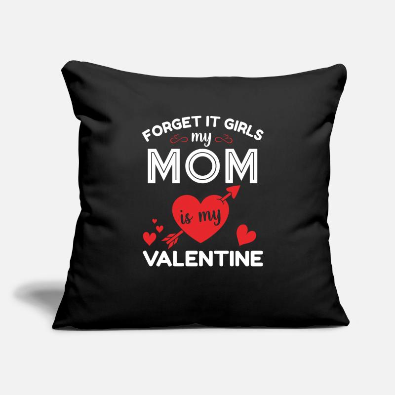 Saint Valentin Mère Saint Valentin 2021 Coussin et housse de 45 x 45 cm