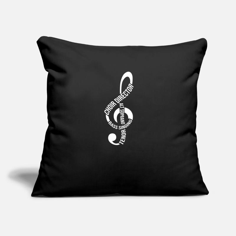 Chef de chœur Chef de chœur Répétition de chœur Coussin et housse de 45 x 45 cm