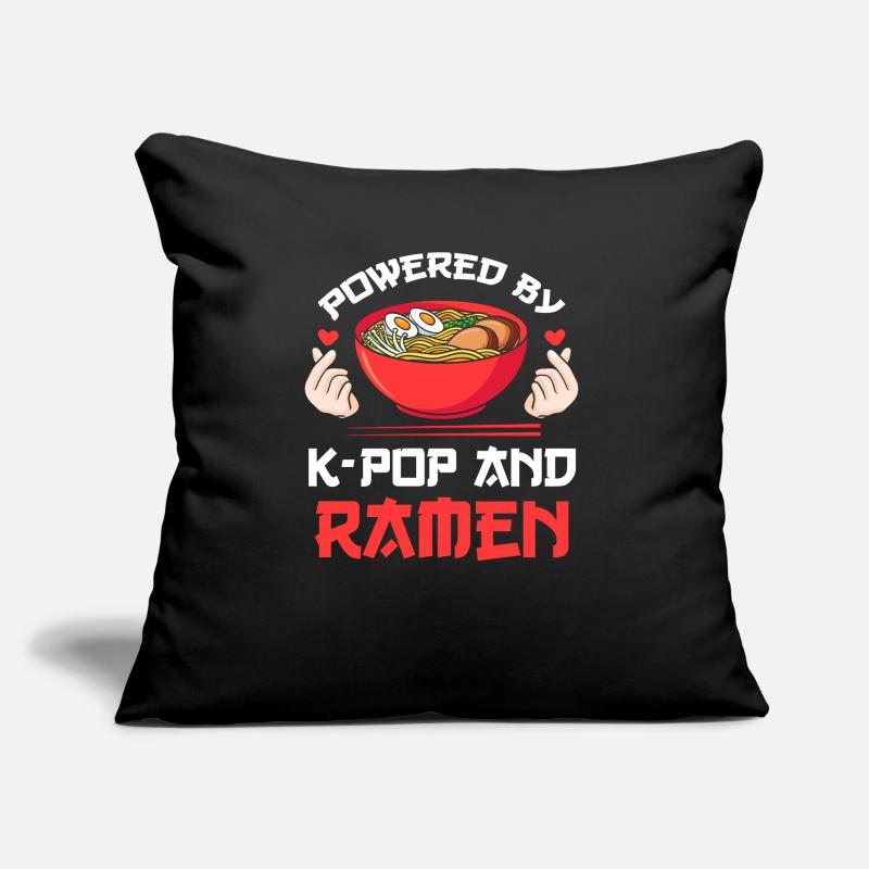 Kpop Ramen Kpop Merchandise K-pop Merch Gift Sofa pillow with filling 45cm x 45cm