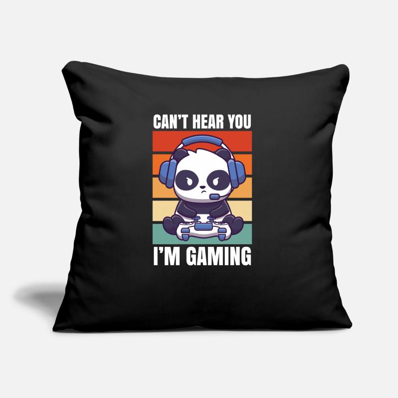 Computer Gaming Sofakissen mit Füllung 45 x 45 cm