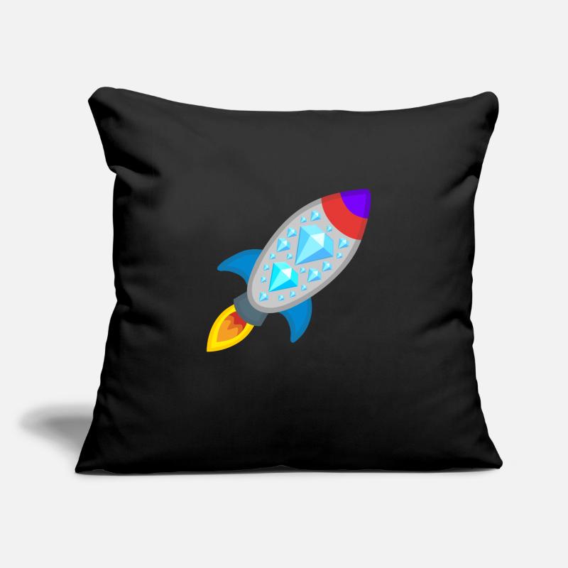 Rocket - Diamonds Hands WSB Sofa pillow with filling 45cm x 45cm