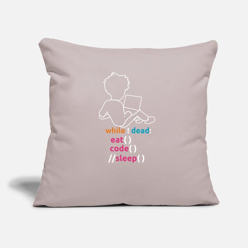 Programmer Coder Computer Science Sofa pillow with filling 45cm x 45cm