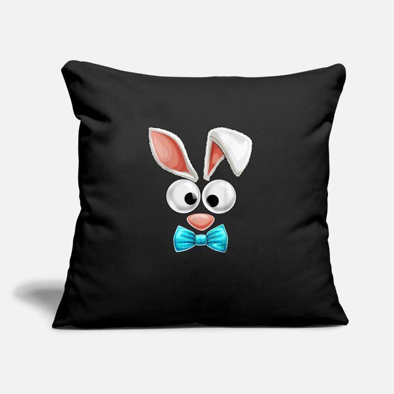 Easter Happy Easter Easter Egg Ears Sofa pillow with filling 45cm x 45cm