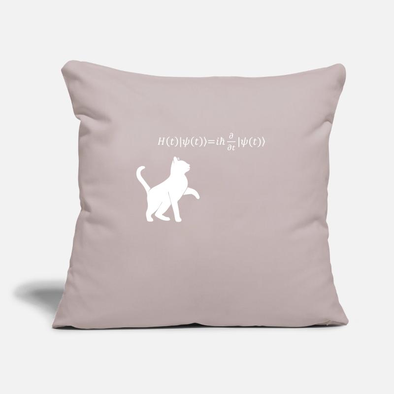 Schrödinger's Cat - Physicist Gift Physics Nerd Sofa pillow with filling 45cm x 45cm