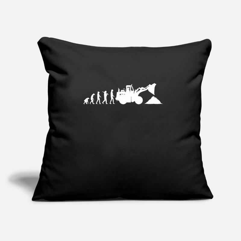 Evolution chargeuse sur pneus Chantiers Coussin et housse de 45 x 45 cm