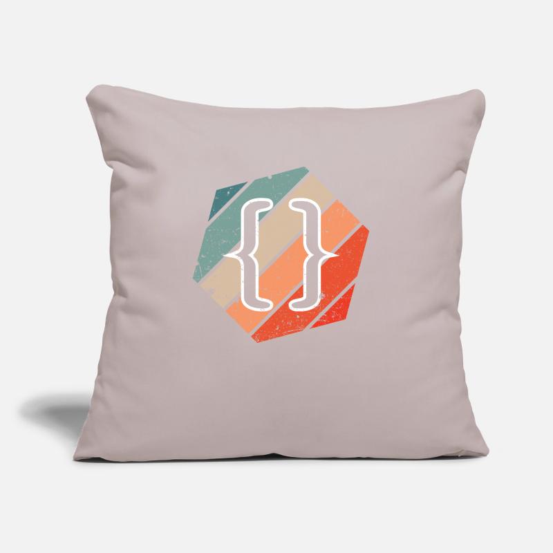 CSS Vintage Web Developer JavaScript et HTML 5 Coussin et housse de 45 x 45 cm