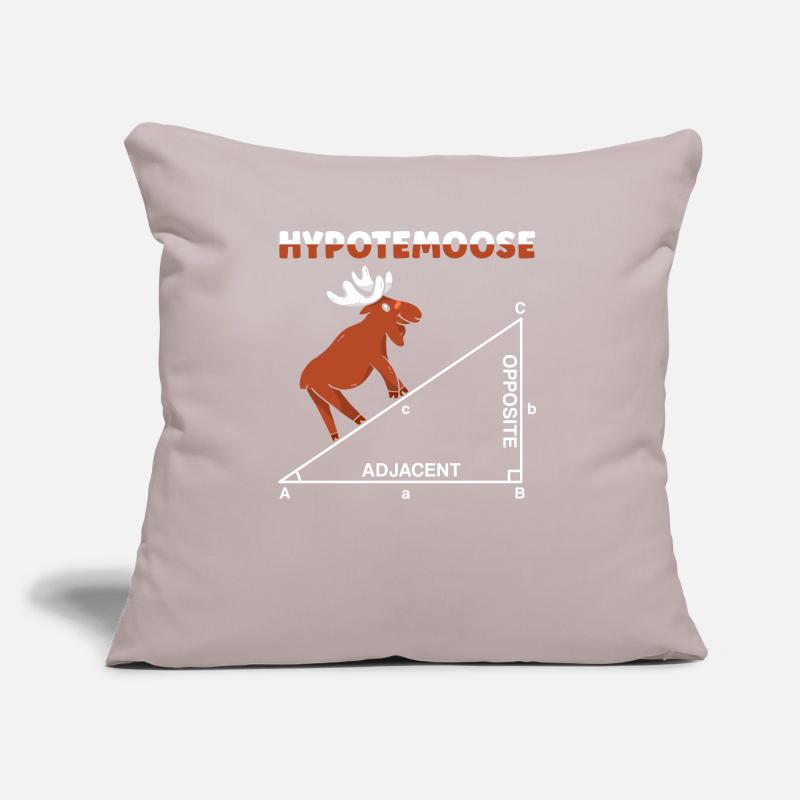 Hypotemoose Mathematik Lehrer Mathematik Mathematician Math Sofakissen mit Füllung 45 x 45 cm