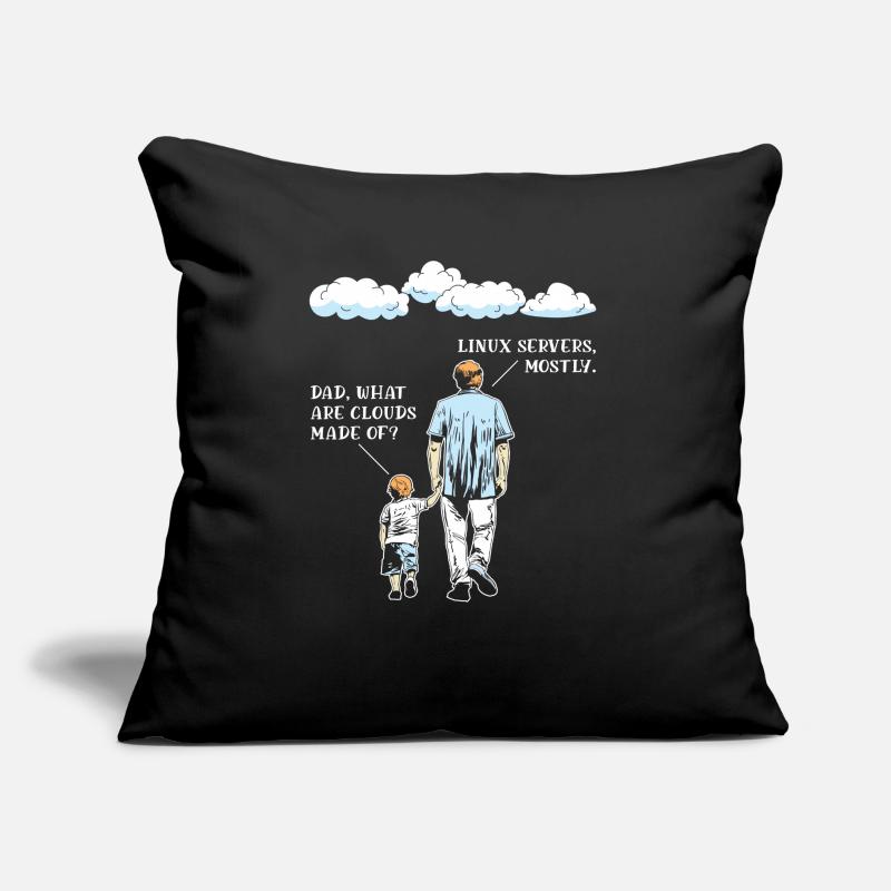 De What Clouds Coder programmeur Coussin et housse de 45 x 45 cm