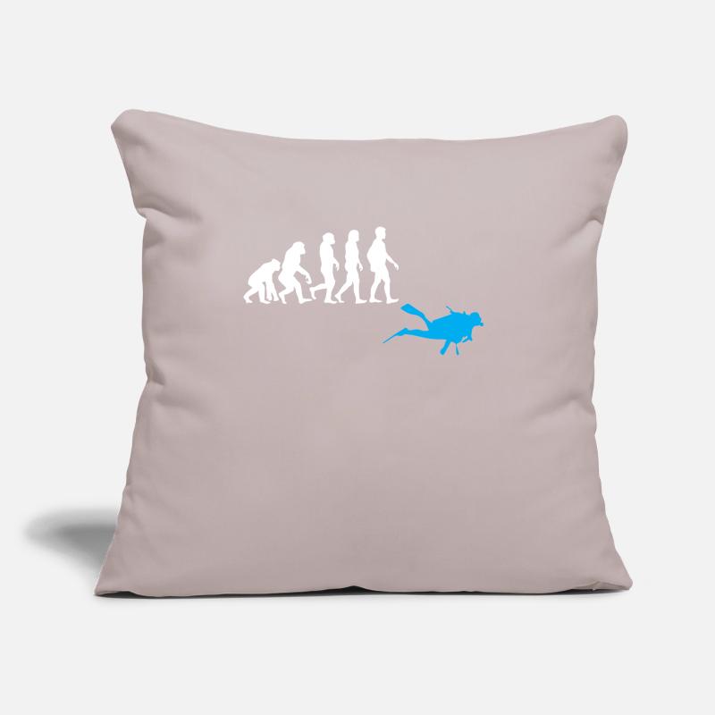 Diving Evolution Sofa pillow with filling 45cm x 45cm
