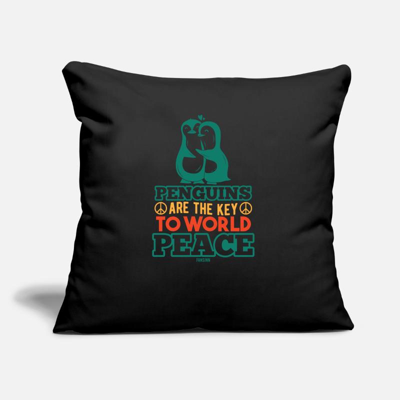 Penguins World Peace Sofa pillow with filling 45cm x 45cm