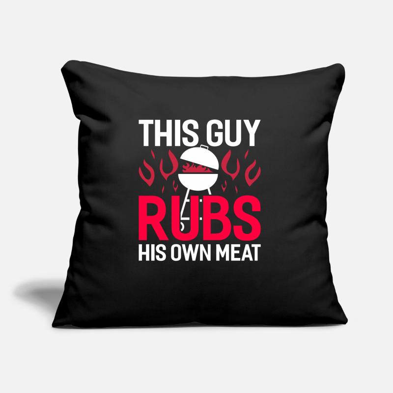 Grilling BBQ Grill Master Barbecue Gift Sofa pillow with filling 45cm x 45cm