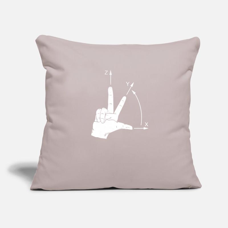 Système de coordonnées CNC Programmeurs Coussin et housse de 45 x 45 cm