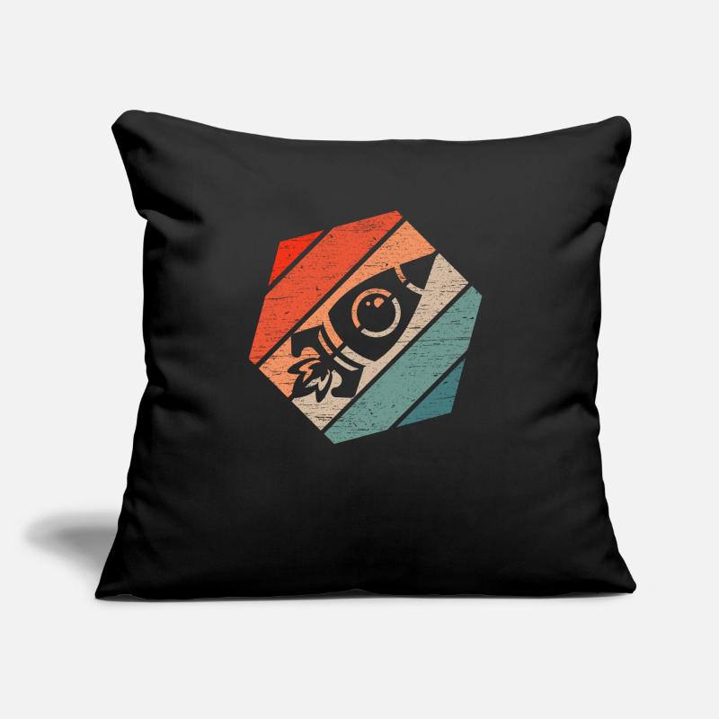 Astronaut Rocket Ship Space Rocket Rocket Sofa pillow with filling 45cm x 45cm