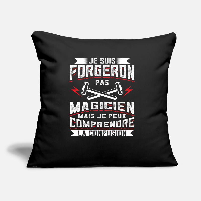 Forgeron Forger Coussin et housse de 45 x 45 cm