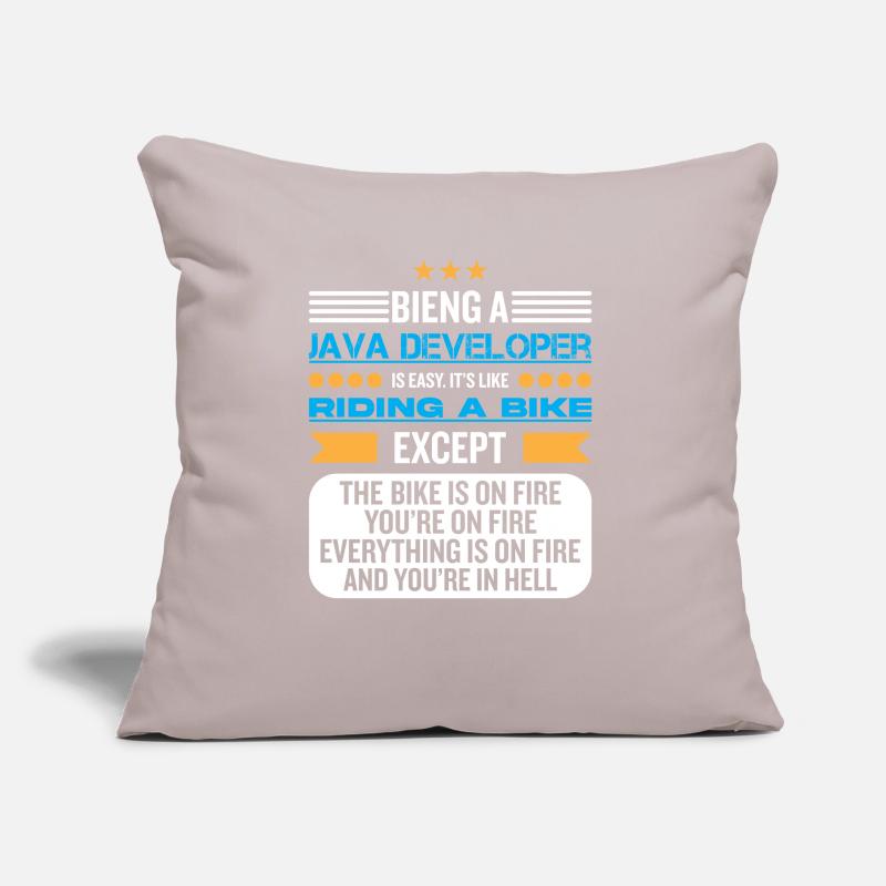 Java Developer Sofakissen mit Füllung 45 x 45 cm