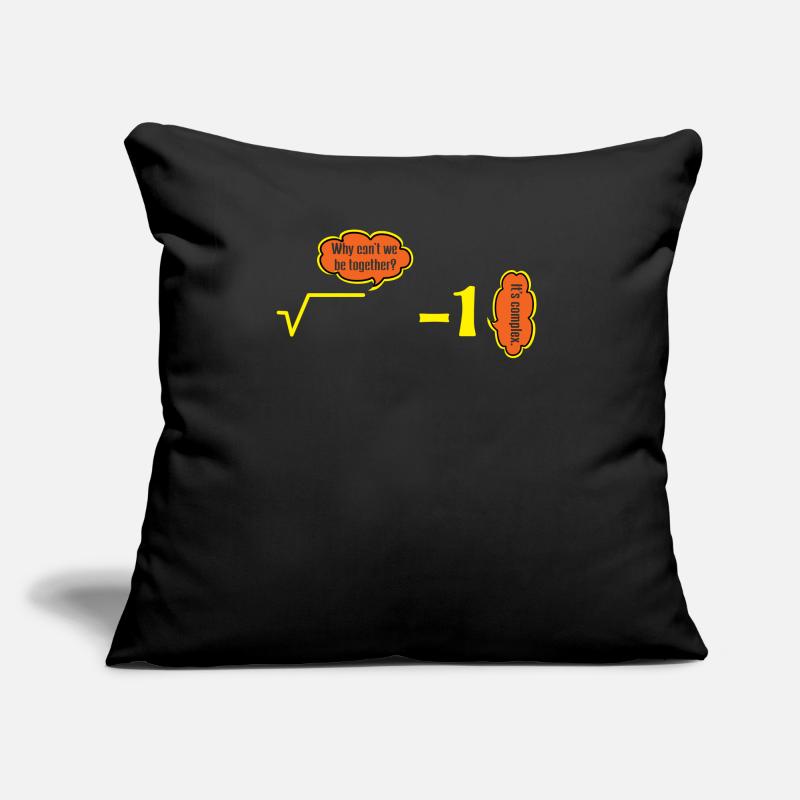It’s Complex Numbers Math Jokes Humour Coussin et housse de 45 x 45 cm