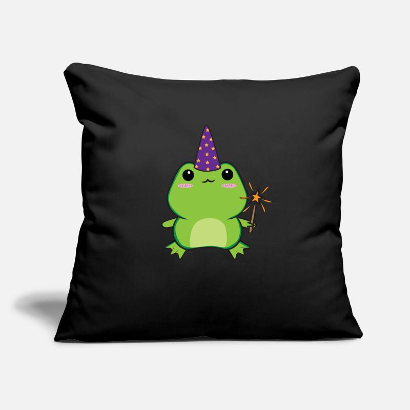 Cottagecore Aesthetic Kawaii Wizard Hat Magic Sofa pillow with filling 45cm x 45cm