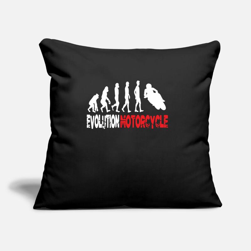 Evolution moto Coussin et housse de 45 x 45 cm