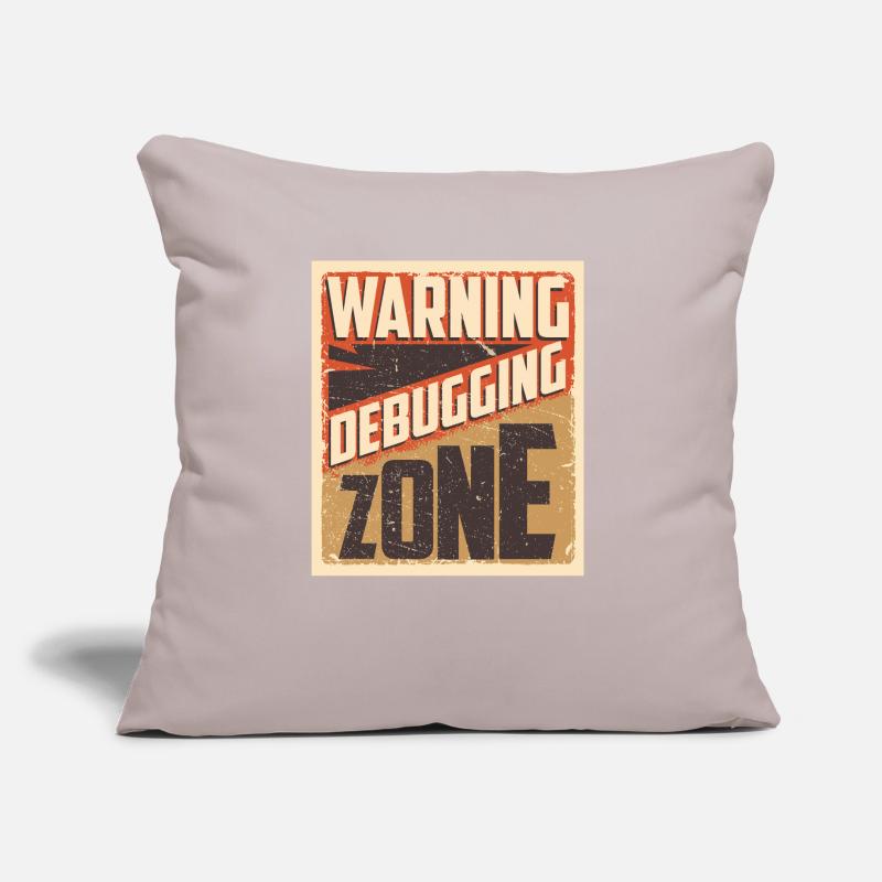 Programmer Coder Software Developer Sofa pillow with filling 45cm x 45cm