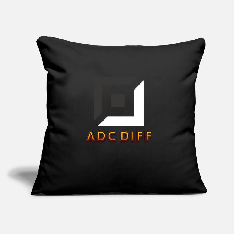 Adc diff Tilter tilted gaming Sofa pillow with filling 45cm x 45cm