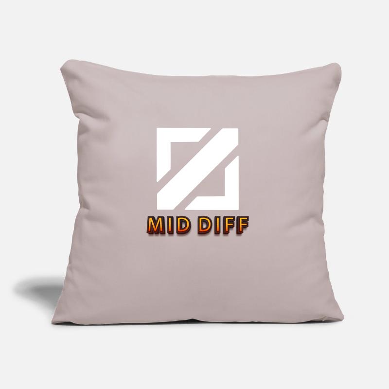 mid diff Tilter tilted gaming Sofakissen mit Füllung 45 x 45 cm