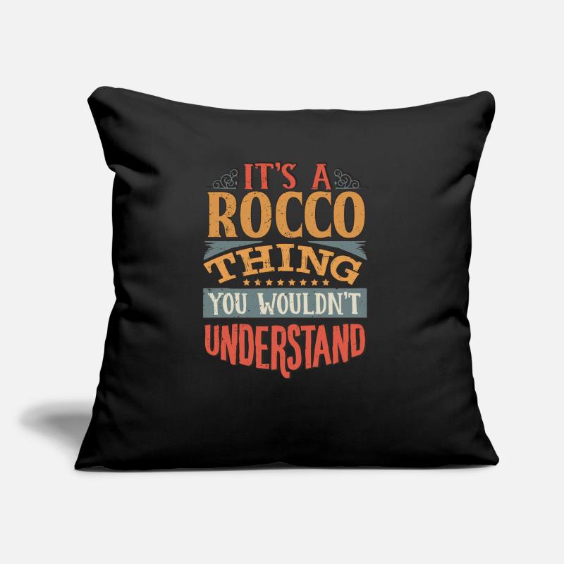C’est une chose Rocco que vous ne comprendriez pas - Rocco Coussin et housse de 45 x 45 cm