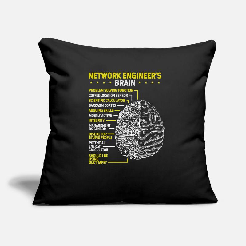 Network Engineer Networking Network Engineering Sofa pillow with filling 45cm x 45cm