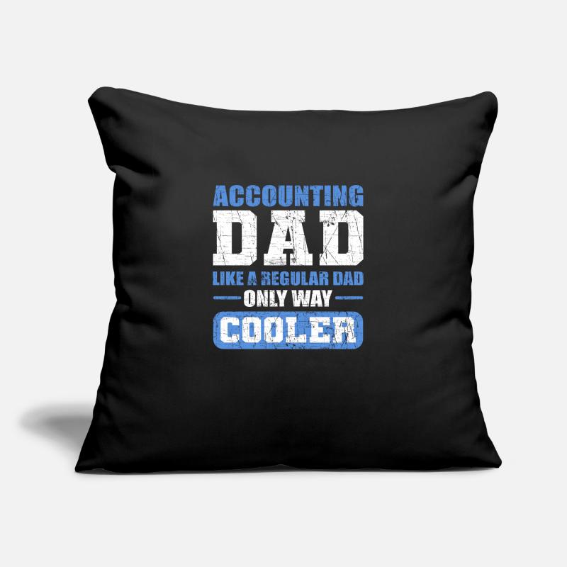 Comptabilité Papa. Père normal, juste beaucoup plus cool. Coussin et housse de 45 x 45 cm