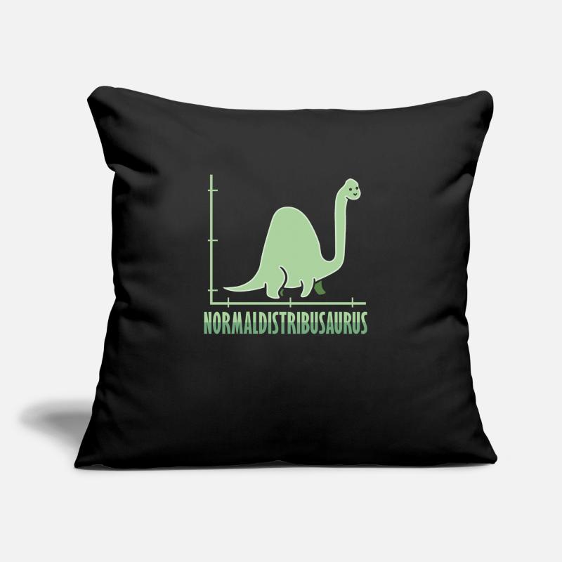 Dinosaurier Mathe Pythagoras Mathematiker Sofakissen mit Füllung 45 x 45 cm