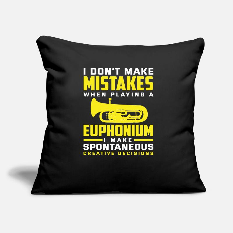 Euphonium Euphoniste Euphonistine Coussin et housse de 45 x 45 cm