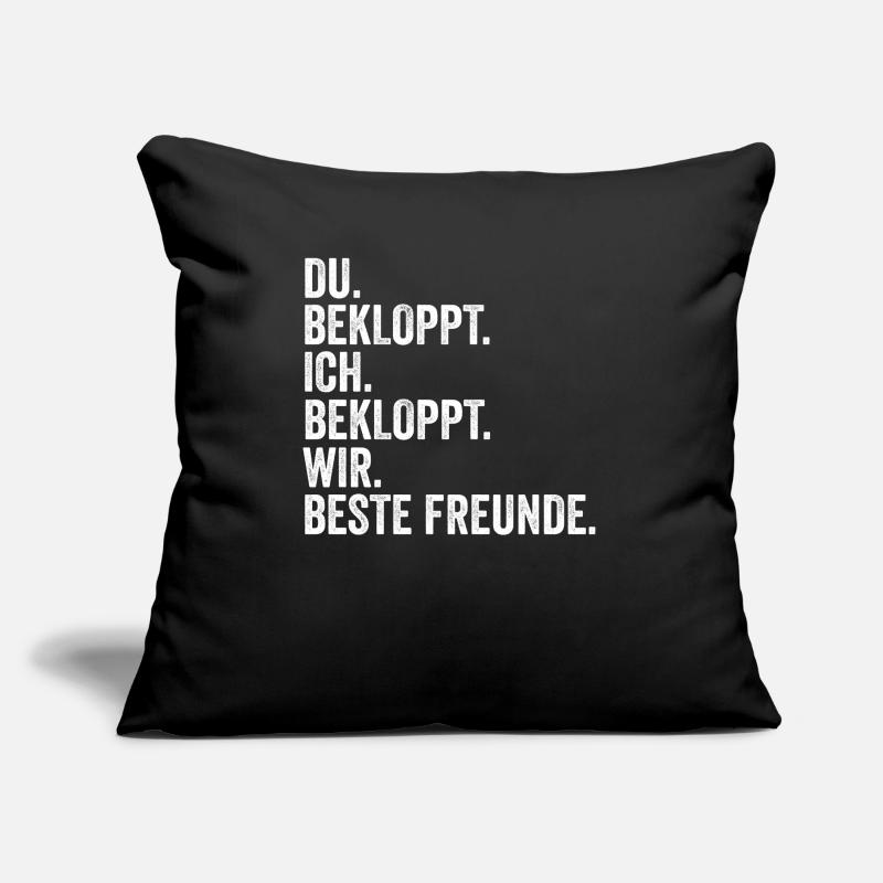 Bester Freund Sofakissen mit Füllung 45 x 45 cm