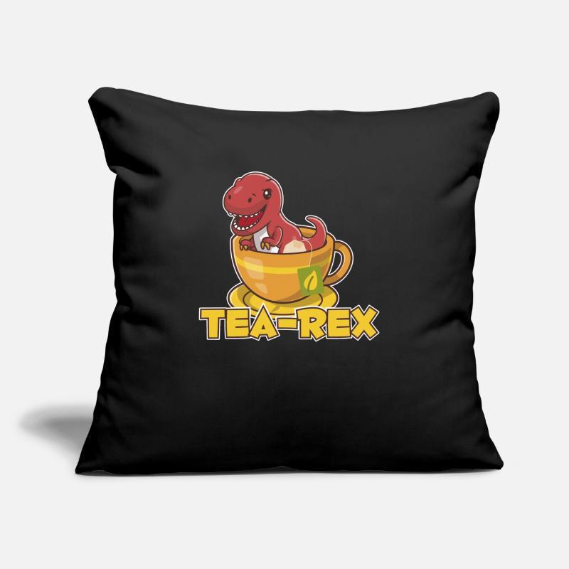 T-Rex Tee Rex Tea Rex Sofa pillow with filling 45cm x 45cm