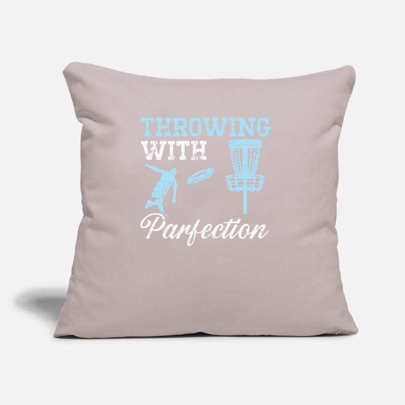 Throwing With Parfection Treejection Disc Golf Sofa pillow with filling 45cm x 45cm