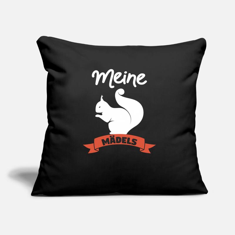 Eichhörnchen Tier Tiere Geschenk Sofakissen mit Füllung 45 x 45 cm