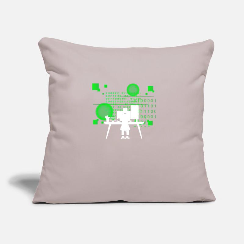 Programmer Coder Software Developer Sofa pillow with filling 45cm x 45cm