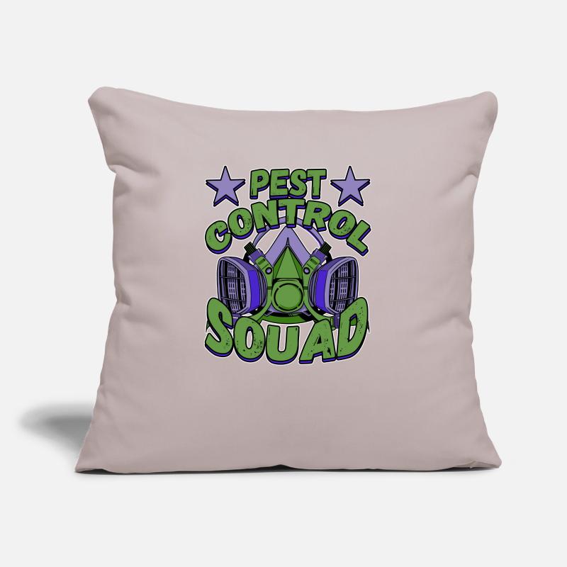 Pest Control Squad Design for a Bug Killer Sofakissen mit Füllung 45 x 45 cm