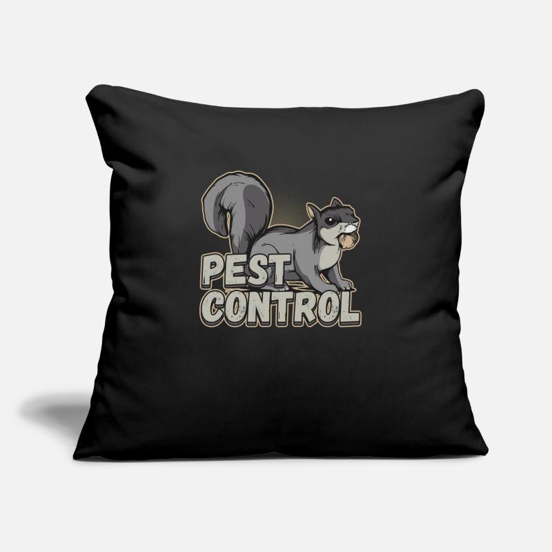 Pest Control Squad Design for a Bug Killer Sofa pillow with filling 45cm x 45cm
