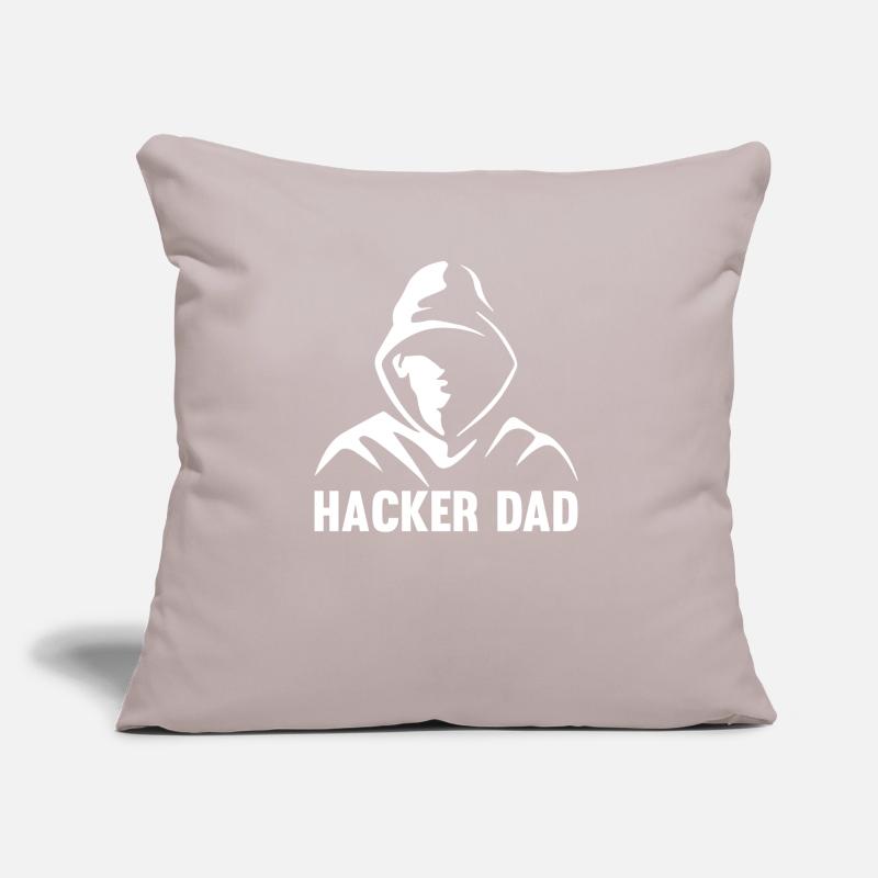 Programmeur Coder Développeur de logiciels Coussin et housse de 45 x 45 cm
