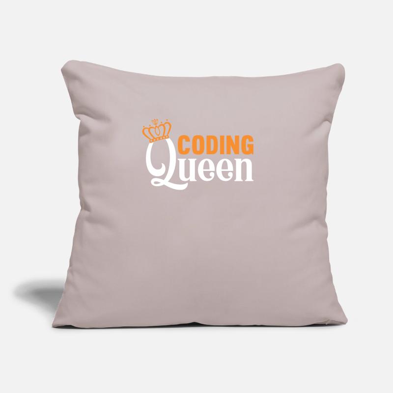 Programmeur Coder Développeur de logiciels Coussin et housse de 45 x 45 cm