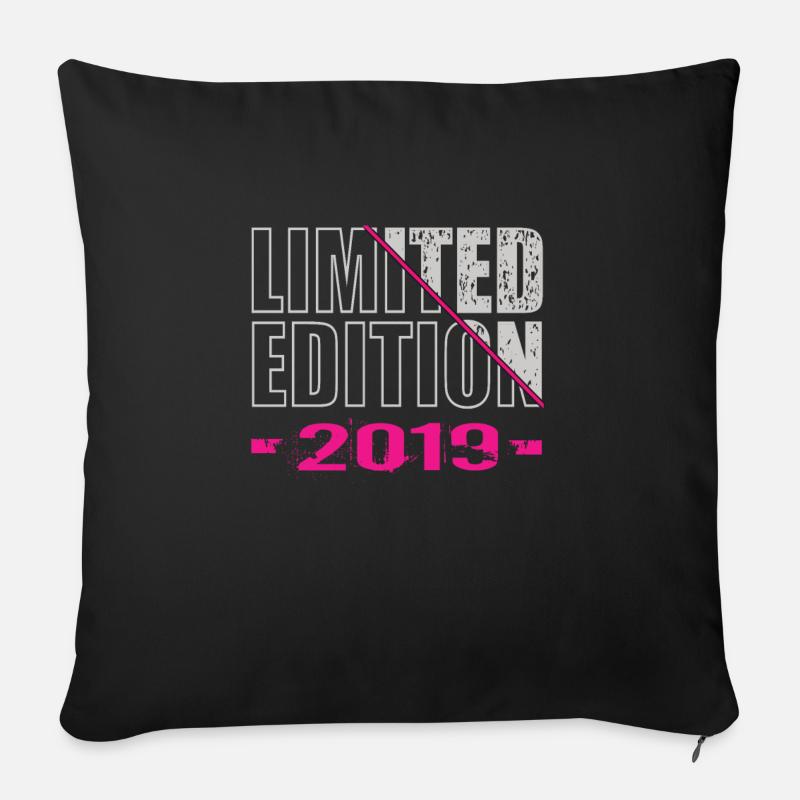 Limited Edition 2013 - Sofakissen mit Füllung 45 x 45 cm - Schwarz