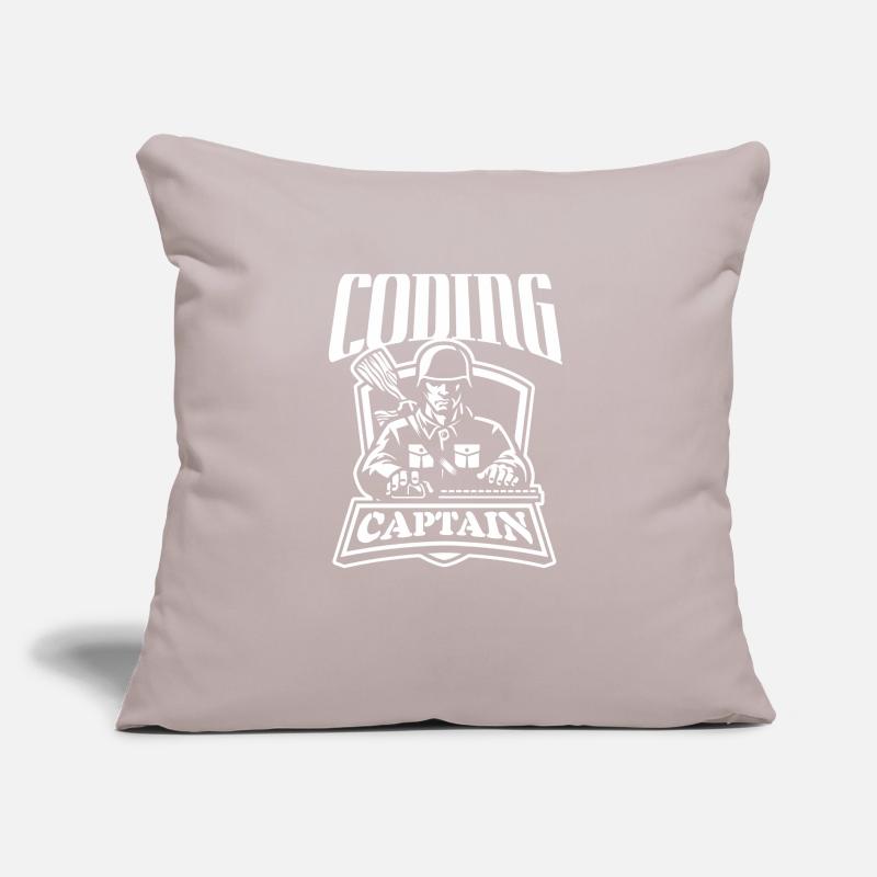 Programmer Coder Software Developer Sofa pillow with filling 45cm x 45cm