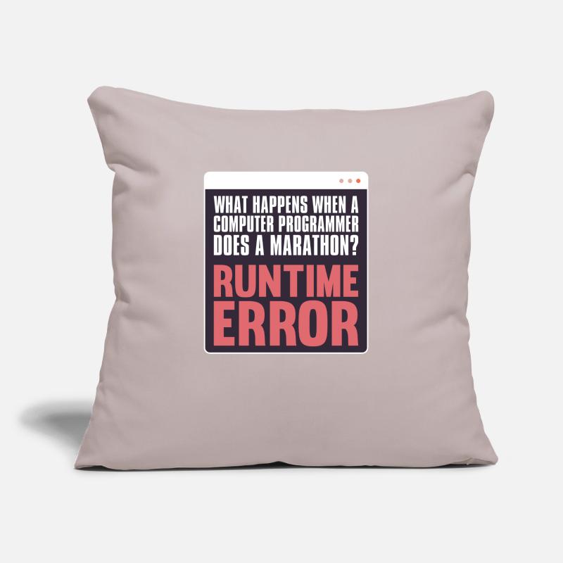 Programmer Coder Software Developer Sofa pillow with filling 45cm x 45cm