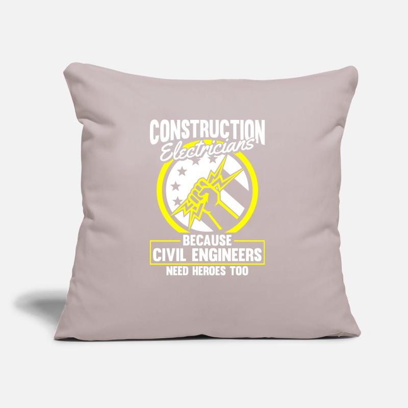 Electrician Electrical Engineer Electronics Technician Sofa pillow with filling 45cm x 45cm